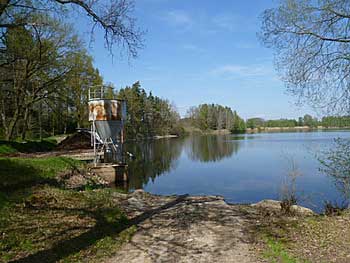 Hráz rybníka Březina | Rybníky Třeboňsko | MAS Třeboňsko