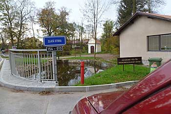Most přes Zlatou stoku u Opatovického mlýna | Rybníky Třeboňsko | MAS Třeboňsko