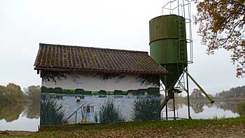 Krmné silo u Rybníka Cirkvičný | Rybníky Třeboňsko | MAS Třeboňsko