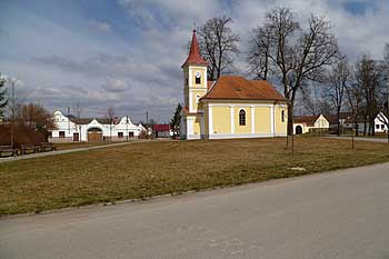 Kaple v obci Lužnice | Rybníky Třeboňsko | MAS Třeboňsko