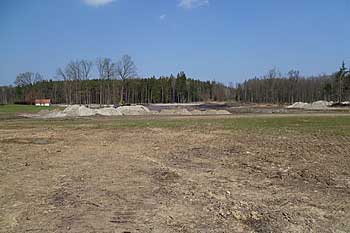 Pohled na rekonstruovaný Starý Doňků rybník (duben 2015) | Rybníky Třeboňsko | MAS Třeboňsko